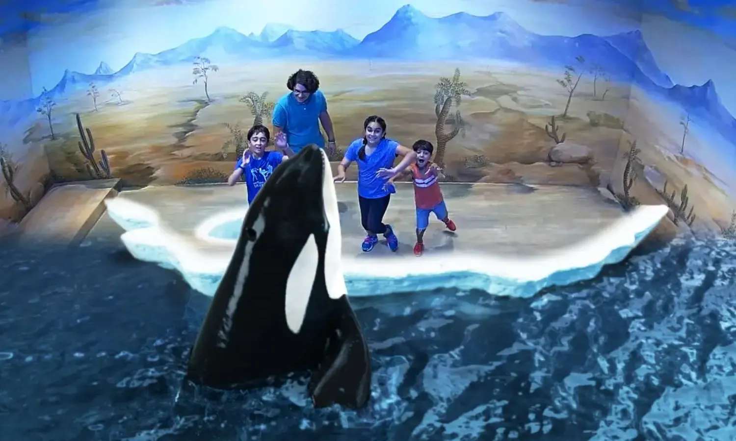 trải nghiệm bảo tàng Illusion 3D Art