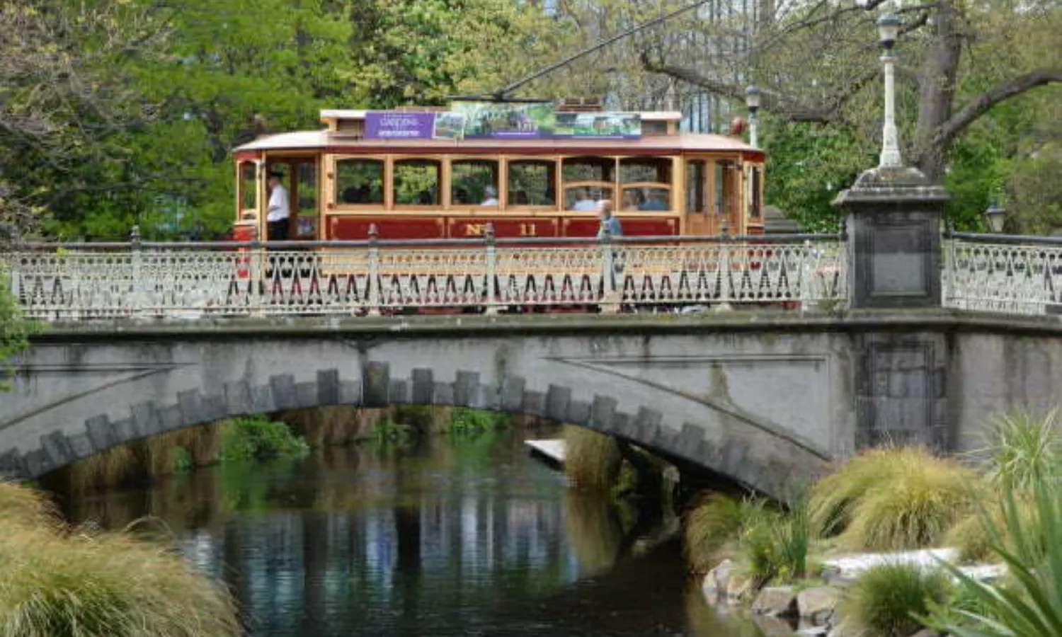chuyến tàu Christchurch Tram