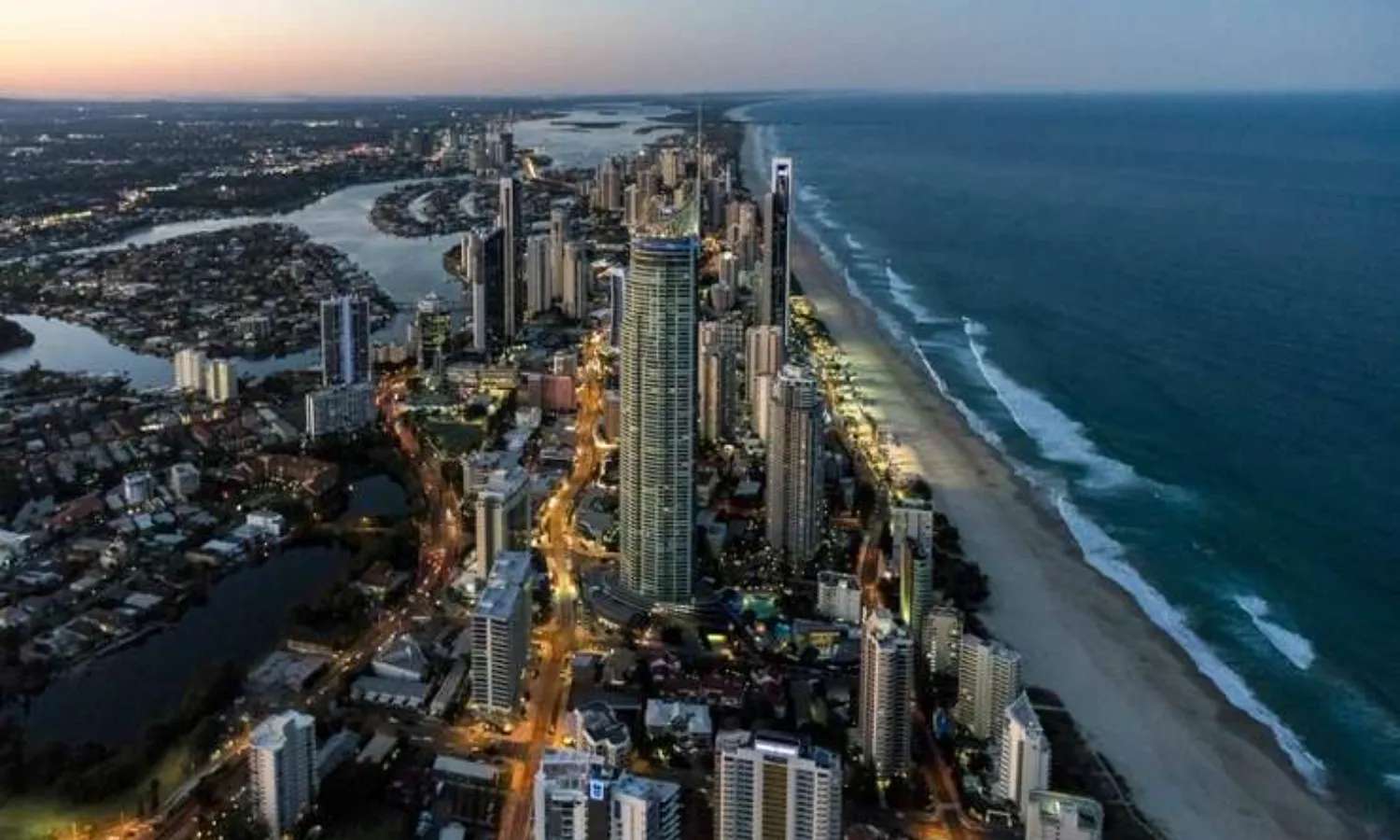 gold coast từ trên cao