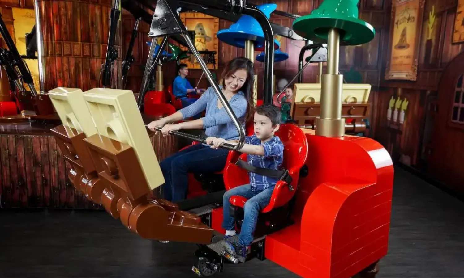 Merlin’s Apprentice Ride tại LEGOLAND® Discovery Centre Melbourne