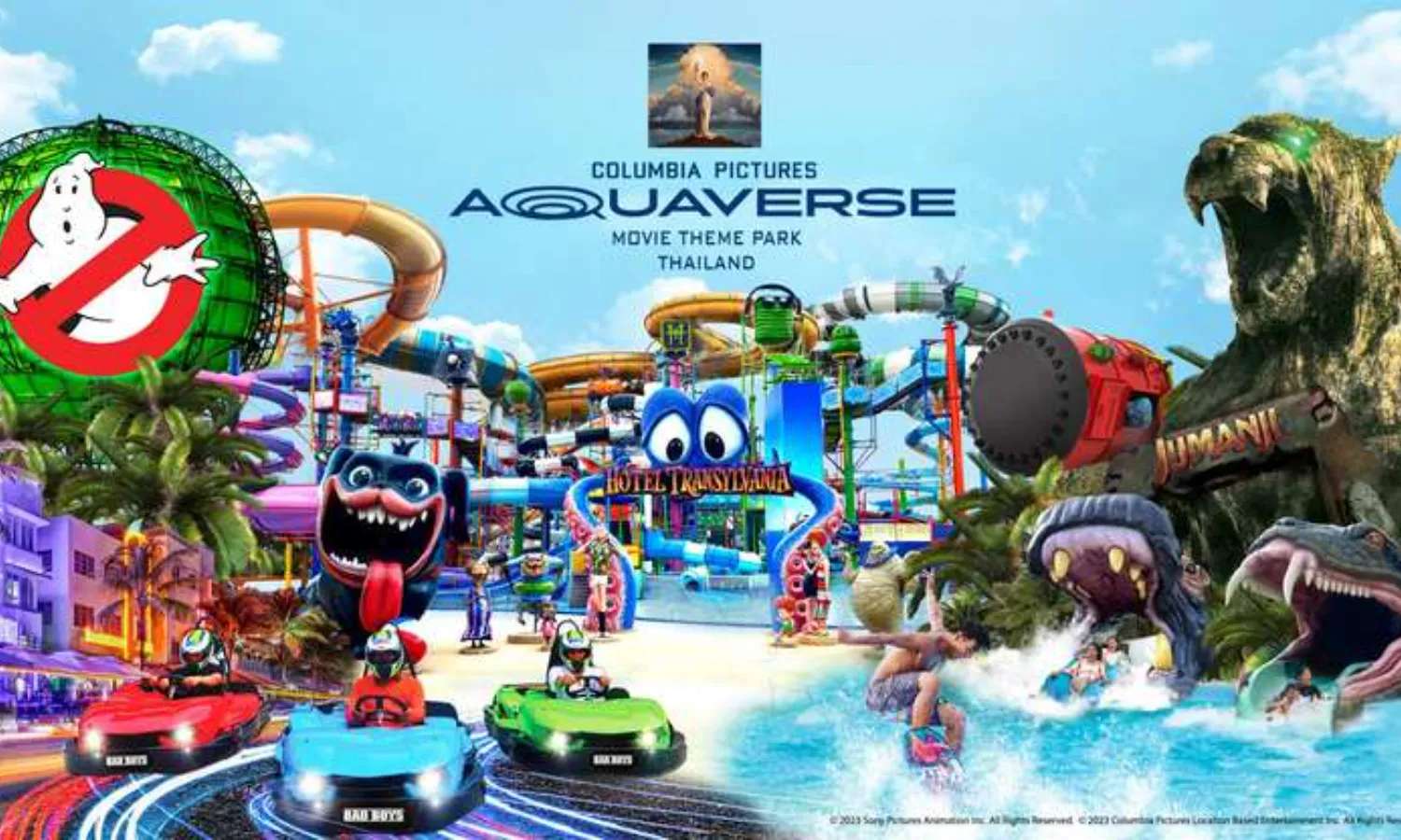 Columbia Pictures Aquaverse Waterpark