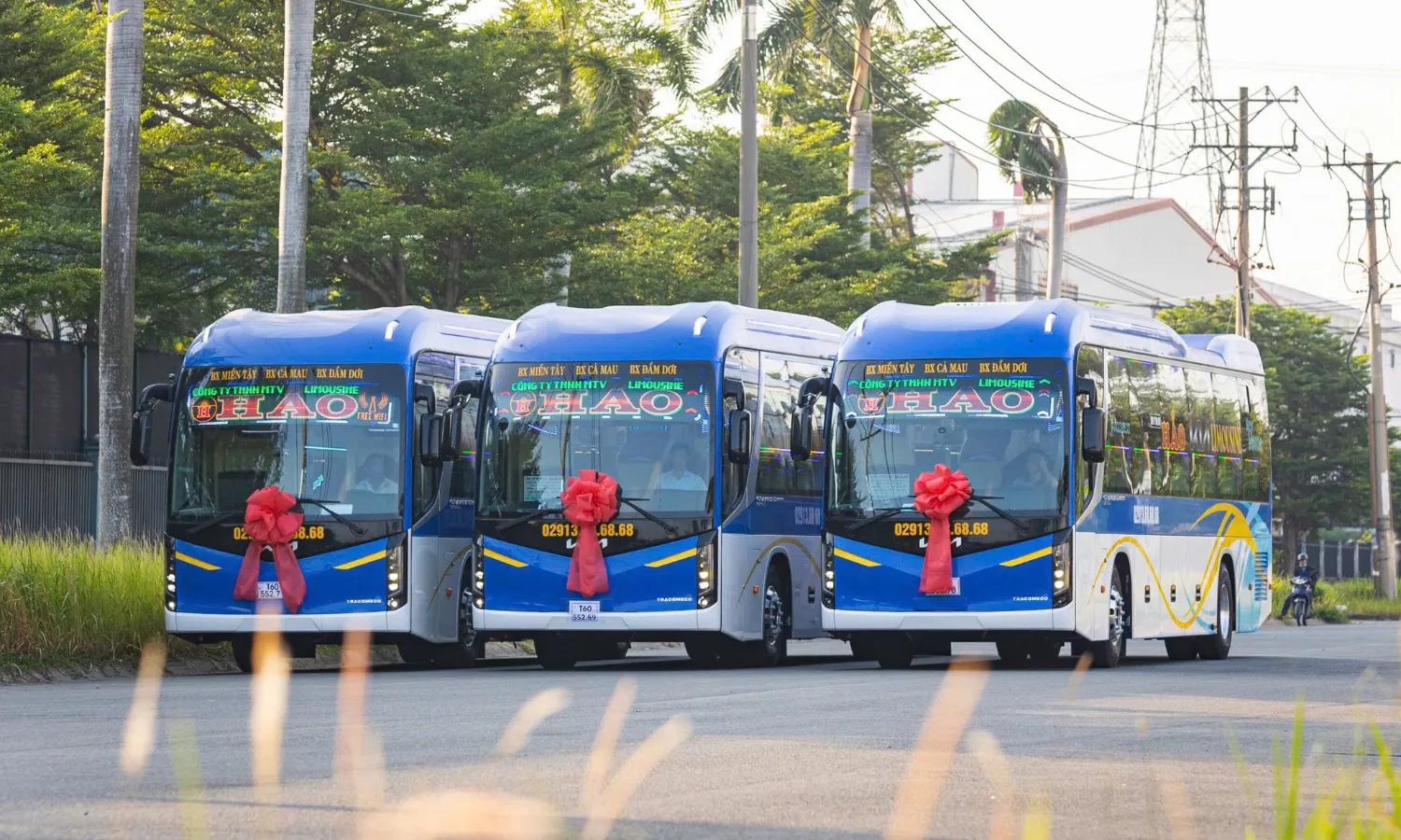 Xe khách Hảo tuyến Xe đi Cà Mau