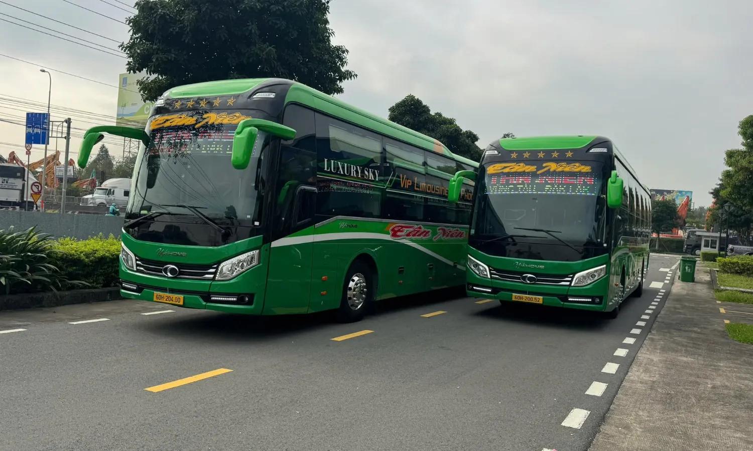 Xe khách Tân Niên tuyến Xe đi Cà Mau