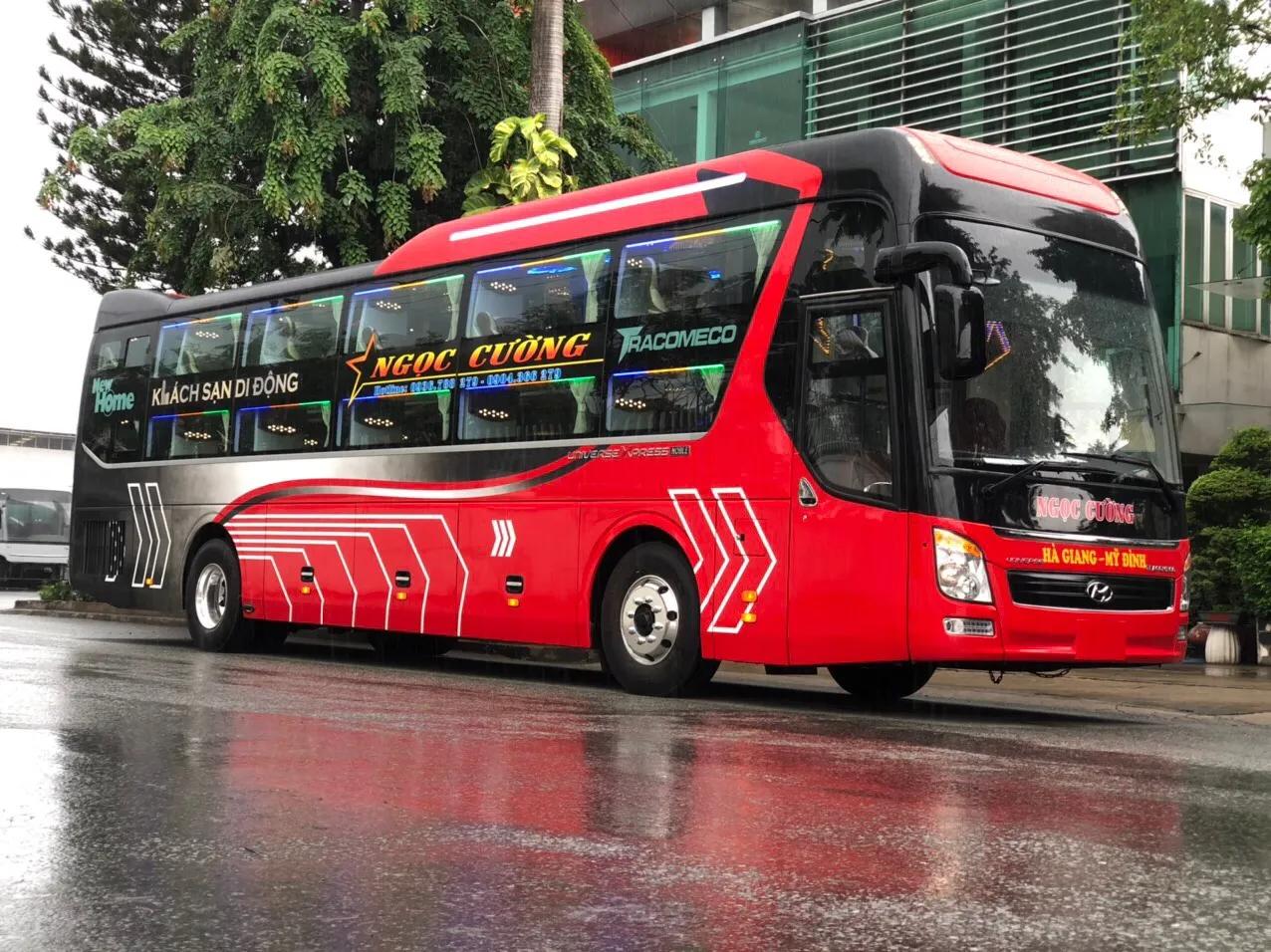 Xe Ngọc Cường tuyến xe đi hà giang