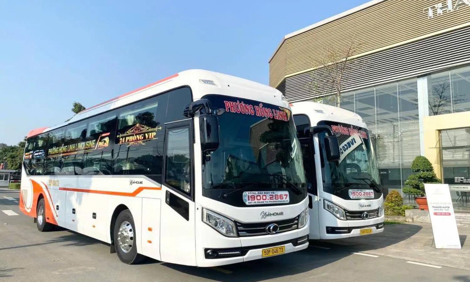 Phương Hồng Linh tuyến xe đi bình phước