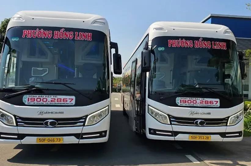 Xe Phương Hồng Linh tuyến xe đi sóc trăng