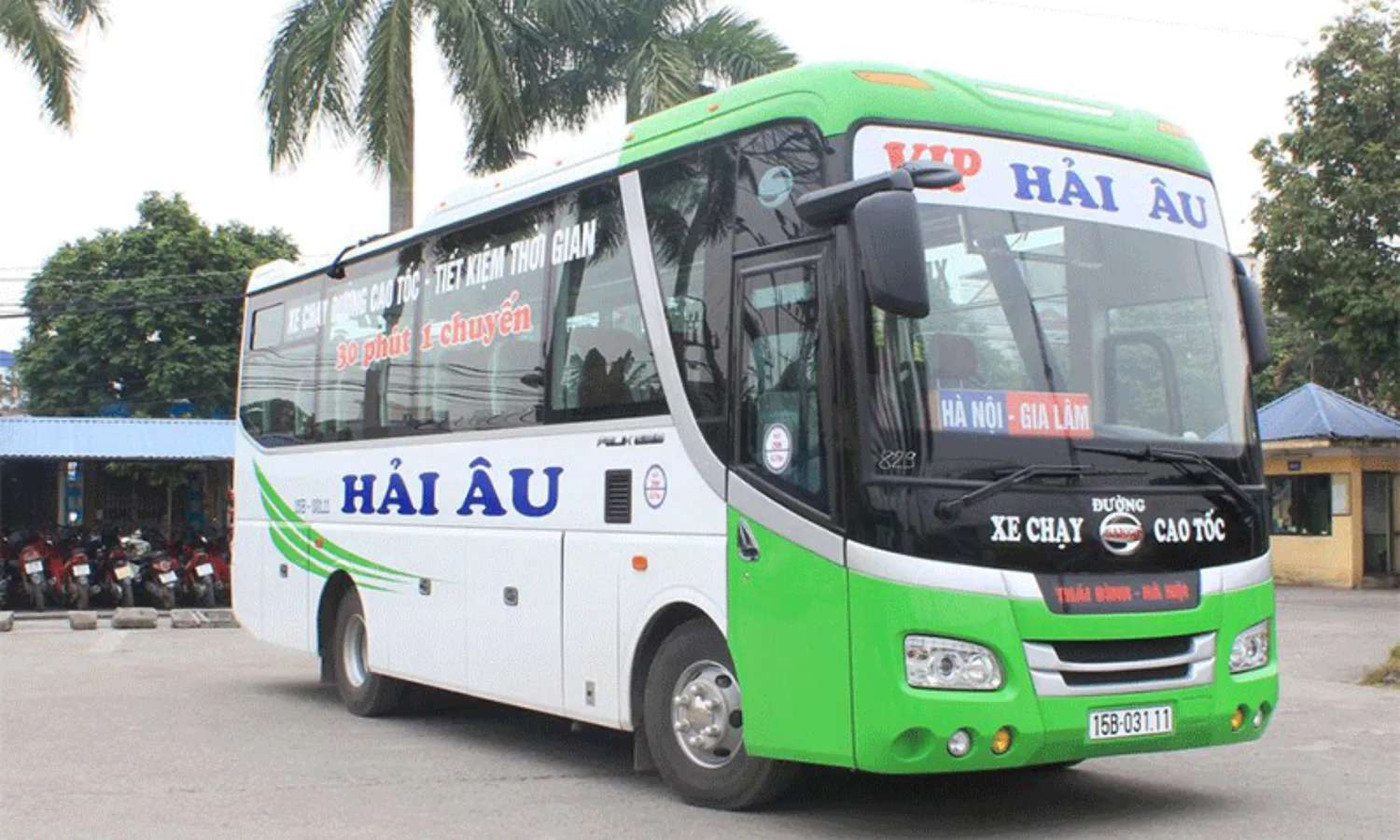 nhà xe đi Thái Bình