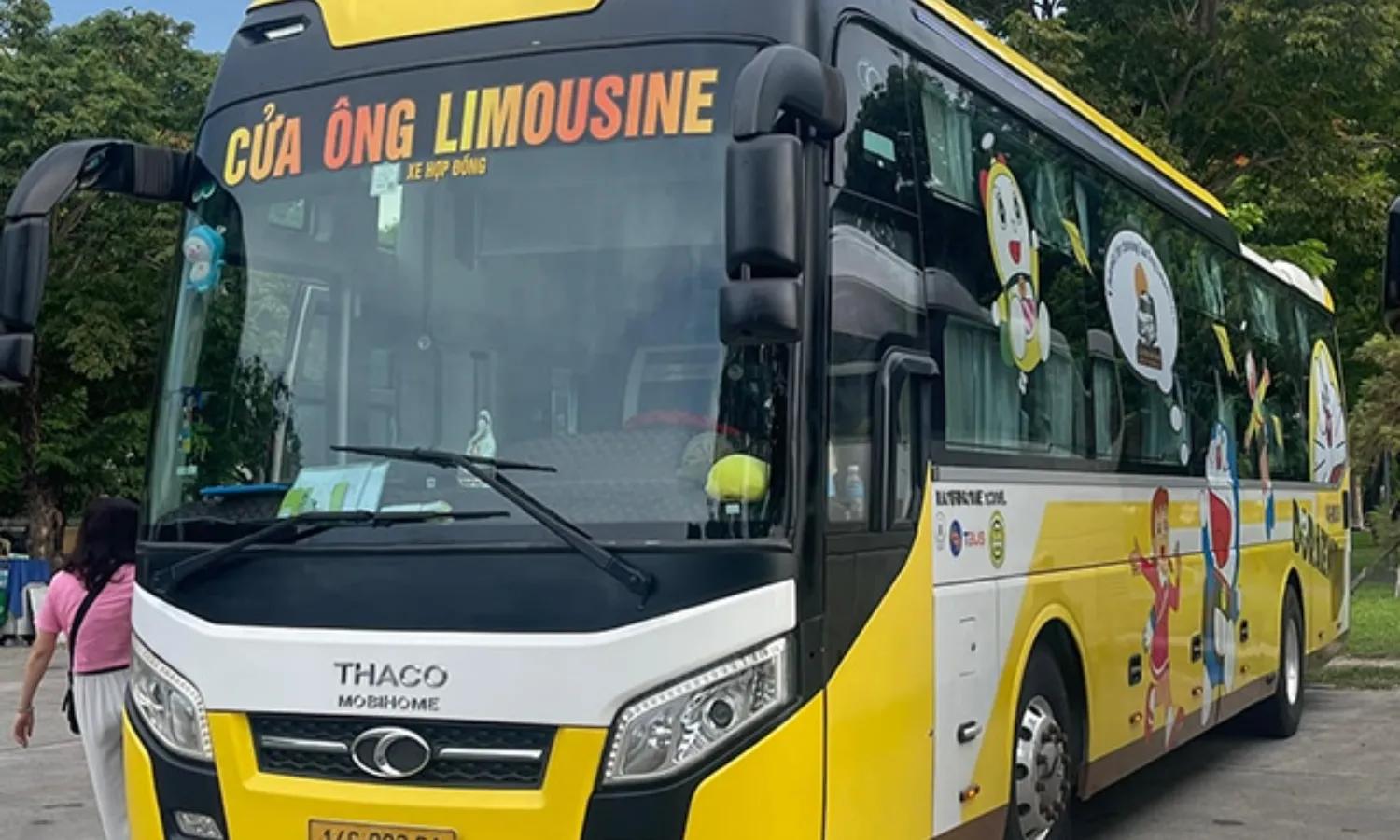 Cửa Ông Limousine tuyến xe đi Quảng Bình