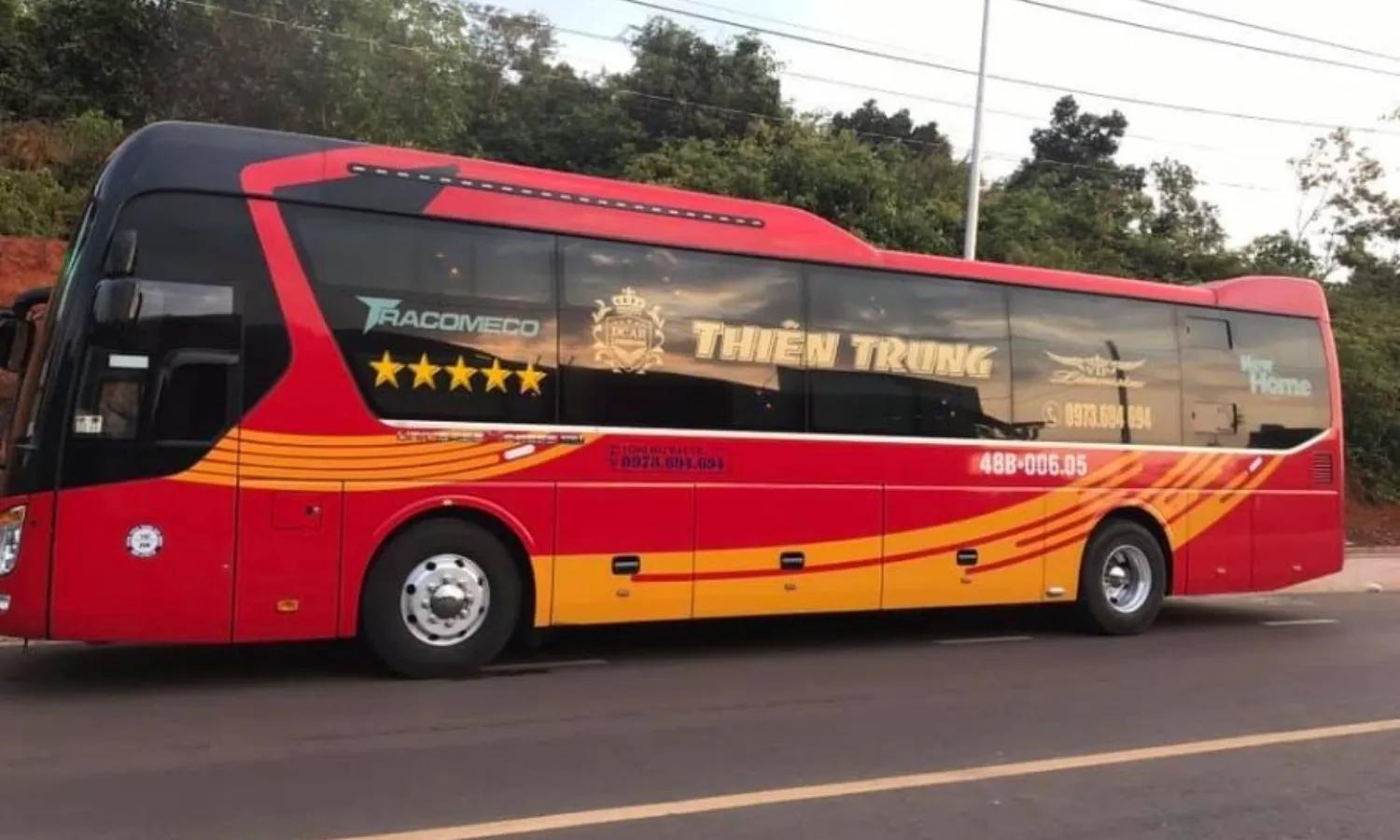 Xe giường nằm tuyến xe đi Quảng Bình