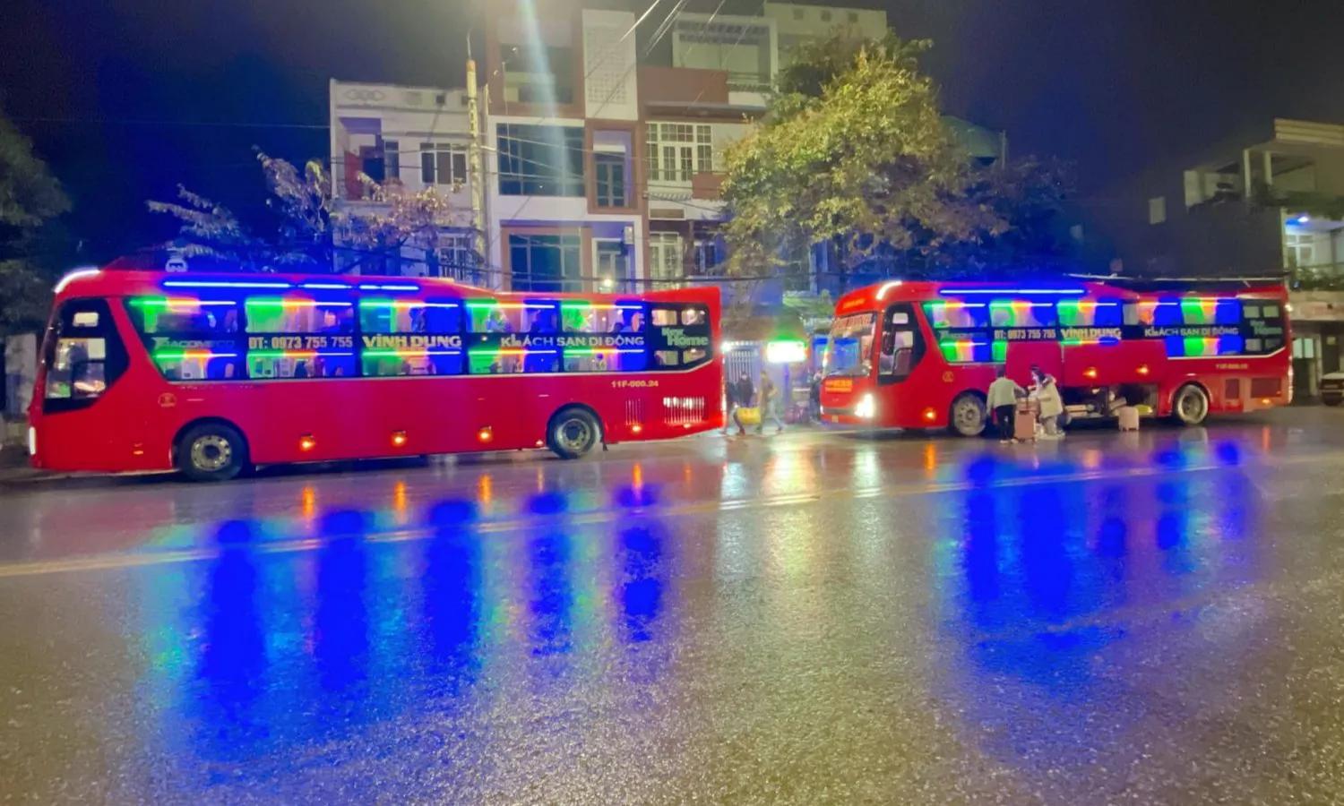 Nhà xe Vĩnh Dung tuyến xe đi Cao Bằng