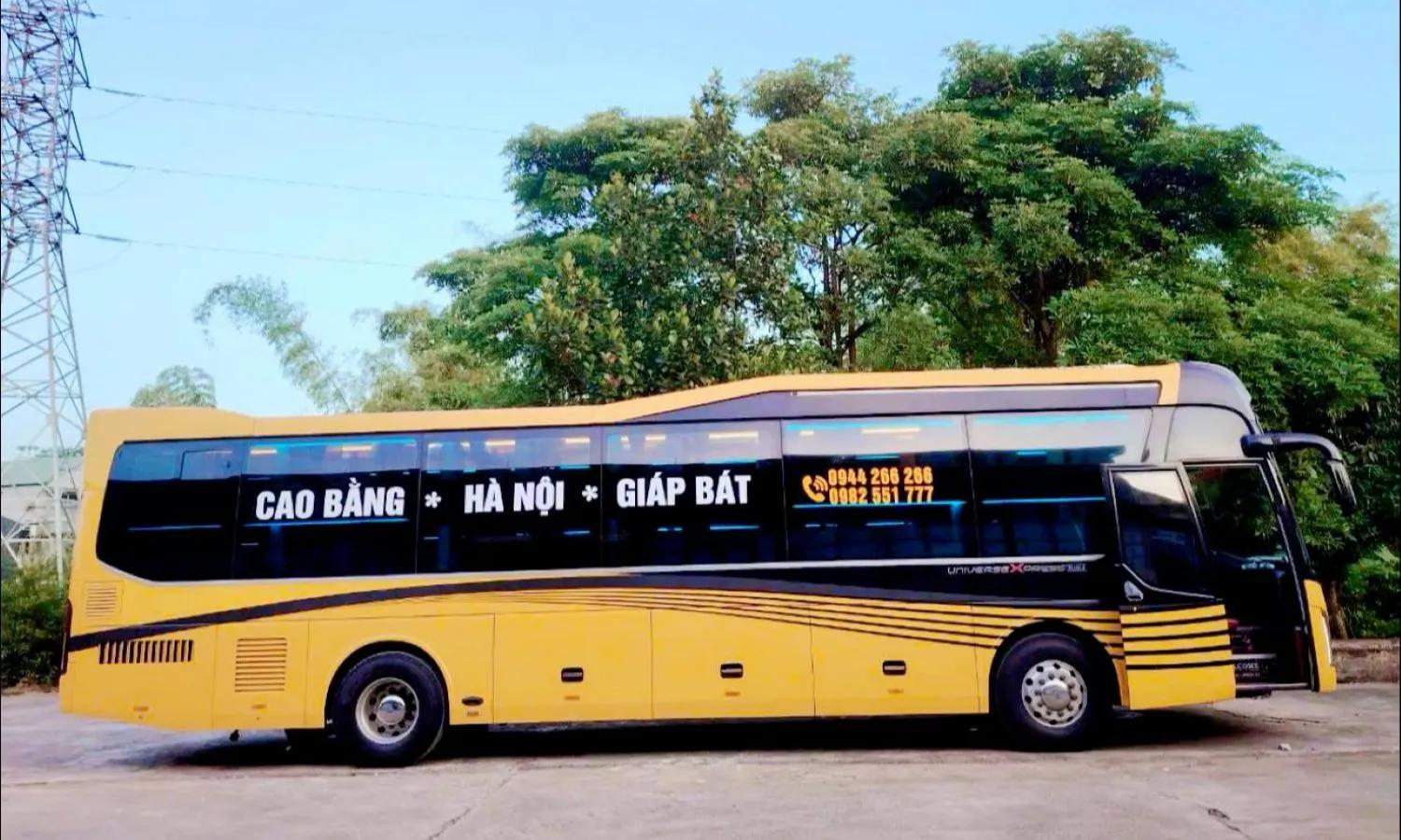 Nhà xe Hiệp Giang tuyến xe đi Cao Bằng