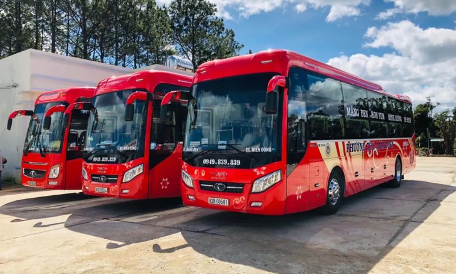 Dòng xe limousine 34 phòng đơn tuyến xe đi Kon Tum
