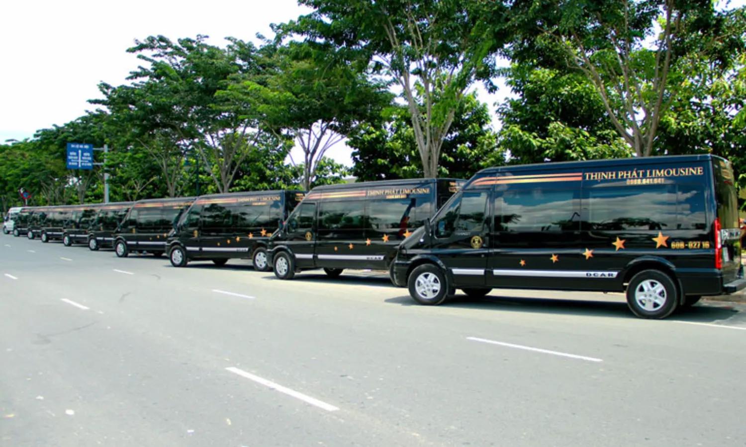 Dòng limousine 9 chỗ tuyến xe đi Kon Tum