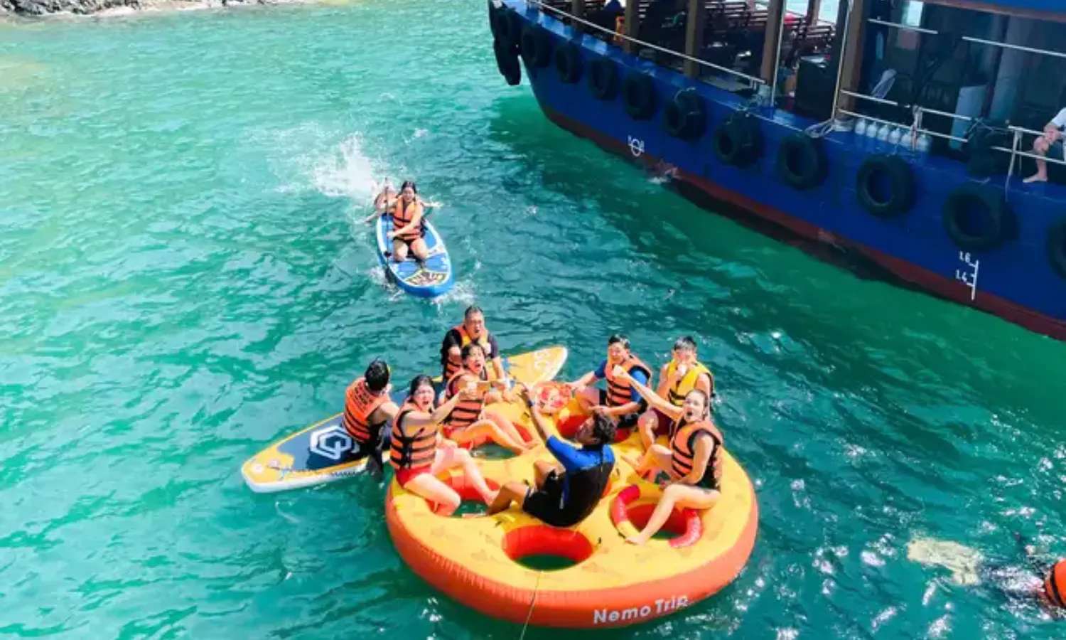 trải nghiệm tour đảo Nha Trang 1 ngày