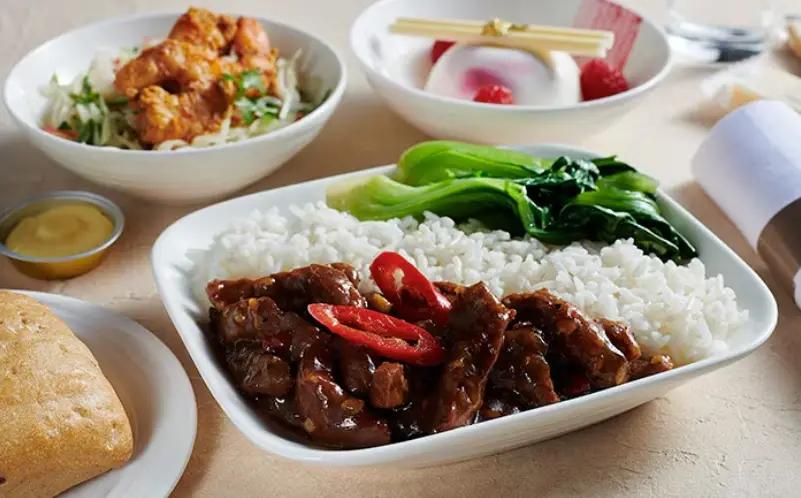 Emirates Premium Economy meals