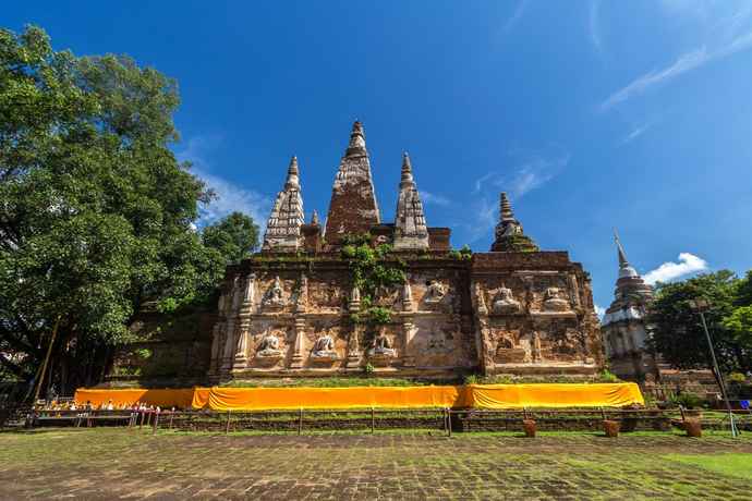 โรงแรม & ที่พัก วัดเจ็ดยอด (วัดโพธารามมหาวิหาร)