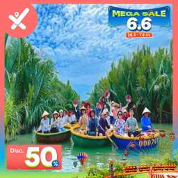 Coconut Jungle Basket Boat Ride Tickets, VND 170.000