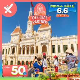 Vé xe buýt 2 tầng TP Hồ Chí Minh City Sightseeing, VND 145.000