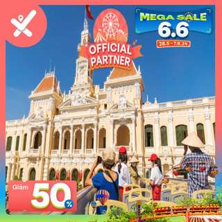 Vé xe buýt 2 tầng TP Hồ Chí Minh City Sightseeing, VND 145.000