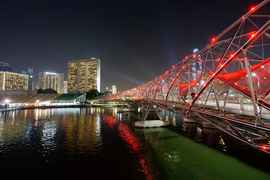 Helix Bridge, Marina Bay
