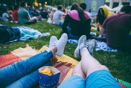 Cinespia's Hollywood Forever Cemetery Outdoor Movies, Los Angeles