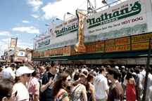 Nathan's Famous, $ - Brooklyn