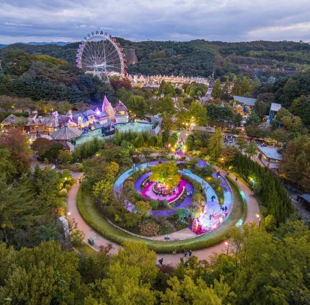 Everland Theme Park là địa điểm vui chơi lý tưởng cho mọi du khách.