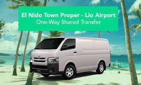 El Nido Lio Airport to El Nido Town Private Transfer