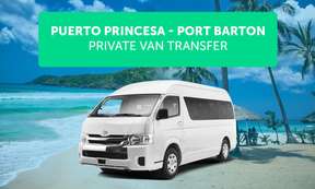 Puerto Princesa to Port Barton Private Transfers 