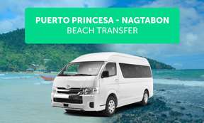 Dịch vụ thuê xe riêng đi từ Puerto Princesca đến Nagtabon Beach