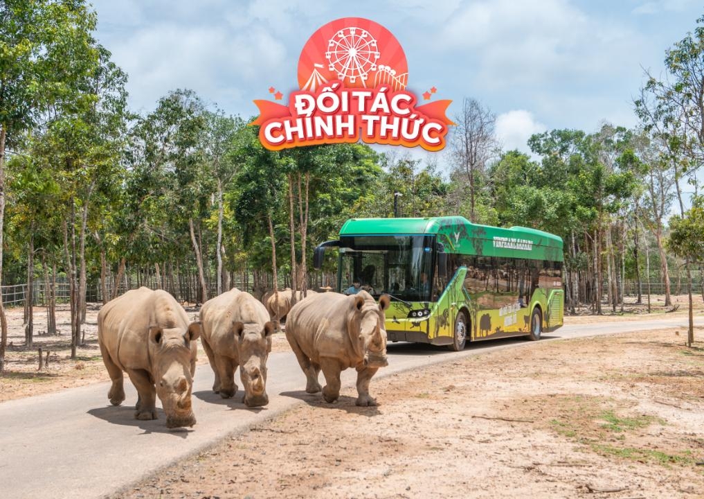Vinpearl Safari Phu Quoc เป็นสวนสัตว์ซาฟารีที่ใหญ่ที่สุดในเวียดนาม ตั้งอยู่บนเกาะฟู้ก๊วก