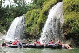 Tiket Rafting Sungai Oya, Rp 60.000