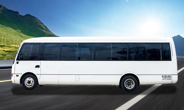 Ticket To 8 Hour Private Coaster Bus Rental In Davao City Traveloka Xperience