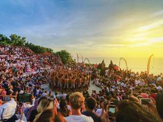 Tiket Pertunjukan Tari Kecak dan Tari Api di Pura Uluwatu, AUD 12.80