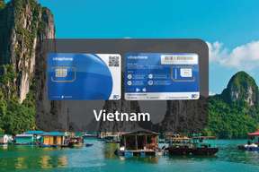 Vietnam 4G/5G SIM Card from Vinaphone Carriers (Pickup at Da Nang International Airport)