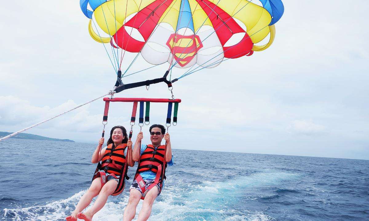 Ticket to Parasailing in Boracay by Diamond Water Sports Traveloka