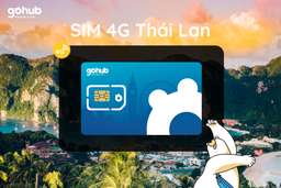 SIM 4G GoHub Thái Lan - Nhận/giao trong Việt Nam, VND 250.000