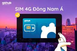 SIM 4G GoHub Singapore, Malaysia, Thái Lan, Indonesia & Campuchia - Nhận/giao trong Việt Nam, VND 210.000