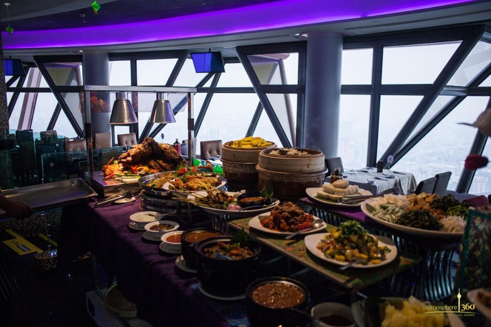 Dinner in Atmosphere 360, KL Tower