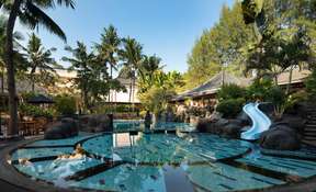 Swimming Pool and Gym at Melia Purosani Hotel