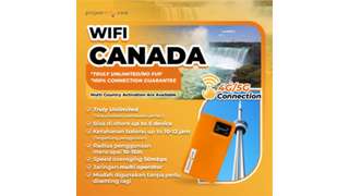 Pinjamwifi: Truly Unlimited Wi-Fi - SIM and eSIM USA - Canada (Pick-up in Indonesia)