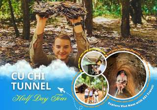 Tur Setengah Hari Terowongan Cu Chi oleh SST Travel, Rp 322.646