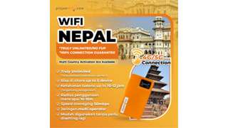 Pinjamwifi: Truly Unlimited Wi-Fi - Nepal (Indonesia Pickup), 256.063 VND