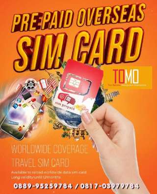 Overseas Simcard , RM 287