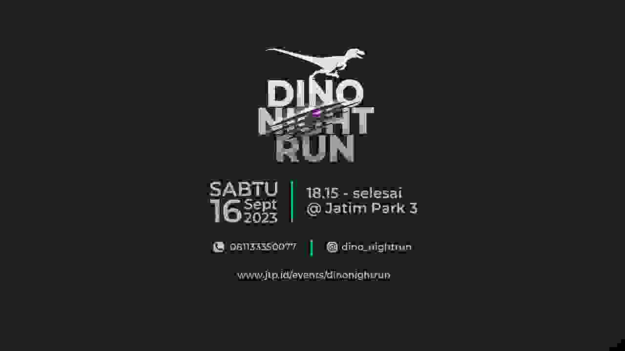 Jatim Park Group Gelar Dino Night Run, Asyiknya Jalan-jalan Saat