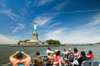 A 360-degree turn in front of the Statue of Liberty for amazing photo opportunities