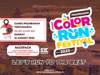 PRAMBANAN JOGJA COLOR RUN FESTIVAL 2025, SGD 22