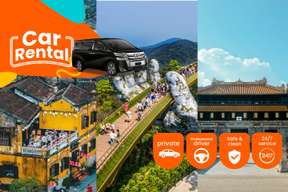 Private Car to Ba Na Hills, Hoi An, Hue, Vinwonder Nam Hoi An from Da Nang and Vice Versa