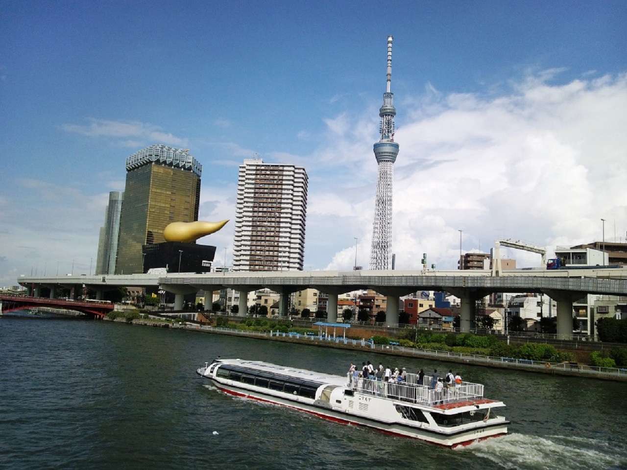 Asakusa-Odaiba Water Bus Cruise by Tokyo Mizube Line