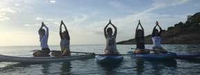 Sunrise Stand Up Paddleboard Yoga in Koh Samui